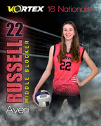 Vortex Volleyball Club 2025:   Averi Russell 