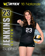 Vortex Volleyball Club 2025:   Sophia Jenkins 