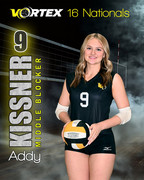 Vortex Volleyball Club 2025:   Addy Kissner (Addy)