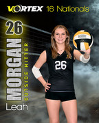 Vortex Volleyball Club 2025:   Leah Morgan (Leah)