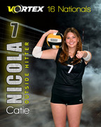 Vortex Volleyball Club 2025:   Catie Nicola (Catie)